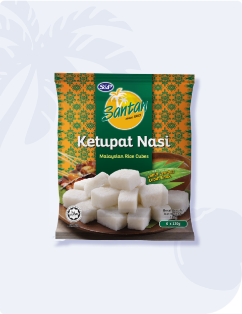 S&P Santan Ketupat Nasi (780g)