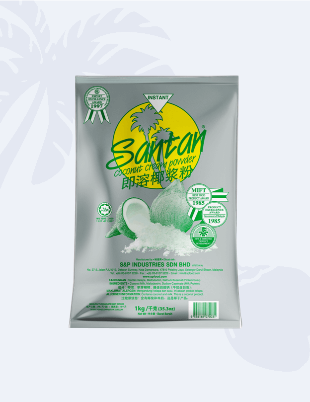 S&P Santan Coconut Milk Powder Original (1Kg)